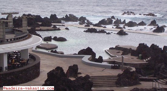 De natuurlijke zwembaden van Porto Moniz, Madeira